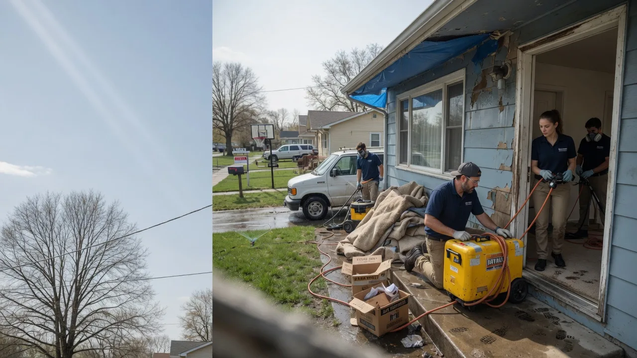 Basement Flood Cleanup in Minnie, KY near me
